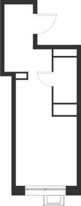 Продажа квартиры-студии 21 м², 13/17 этаж