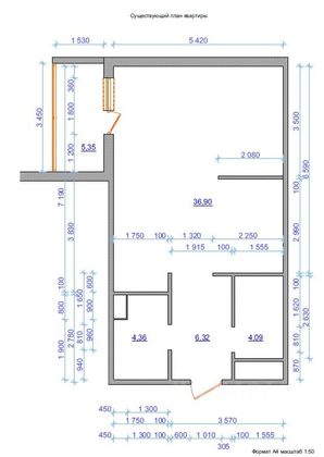 Продажа квартиры-студии 51,6 м², 11/12 этаж