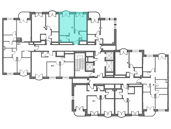 Продажа 1-комнатной квартиры 46,9 м², 5/21 этаж