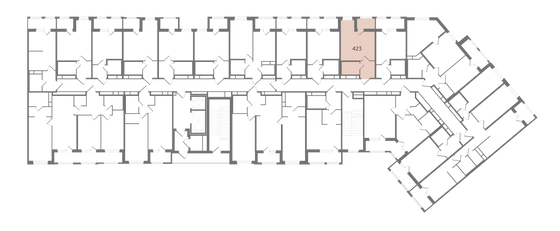 Продажа квартиры-студии 27,4 м², 8/12 этаж