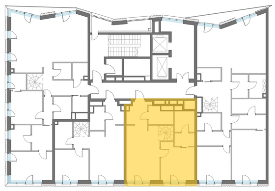 Продажа 2-комнатной квартиры 84,8 м², 3/9 этаж