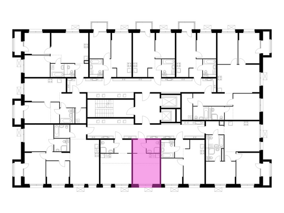 Продажа квартиры-студии 22,1 м², 10/10 этаж