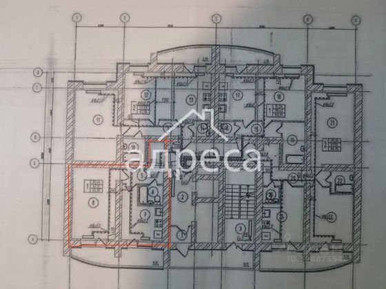 Продажа 1-комнатной квартиры 46,4 м², 7/16 этаж