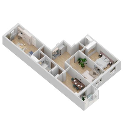 Продажа 3-комнатной квартиры 110,3 м², 20/27 этаж