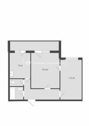 Продажа 2-комнатной квартиры 46,9 м², 9/9 этаж