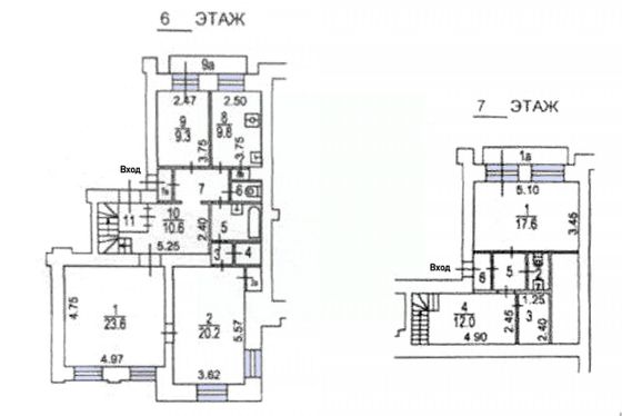 Продажа 4-комнатной квартиры 127 м², 6/7 этаж