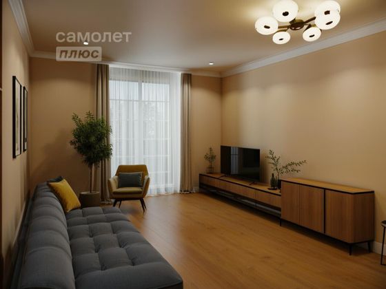 Продажа 1-комнатной квартиры 37,9 м², 3/4 этаж