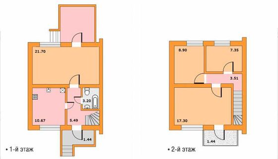 Продажа 4-комнатной квартиры 80 м², 1/2 этаж
