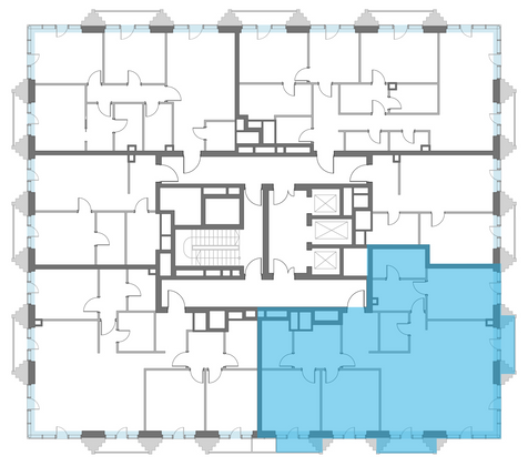 Продажа 3-комнатной квартиры 135,6 м², 8/14 этаж