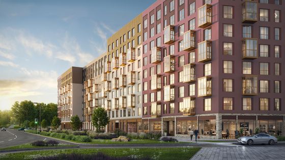 Продажа 1-комнатной квартиры 40,1 м², 2/11 этаж