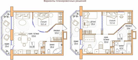 Продажа 1-комнатной квартиры 43 м², 15/17 этаж