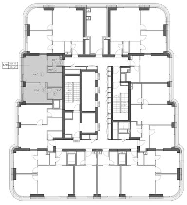 Продажа 1-комнатной квартиры 39,7 м², 14/53 этаж