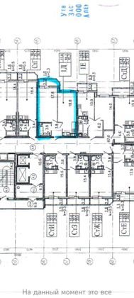 Продажа 1-комнатной квартиры 45,3 м², 7/12 этаж