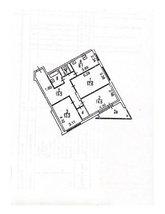 Продажа 3-комнатной квартиры 81,2 м², 12/25 этаж