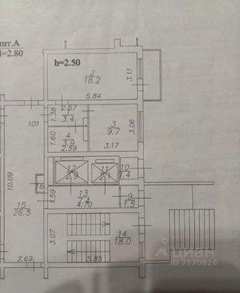 Продажа 1-комнатной квартиры 35,2 м², 1/16 этаж