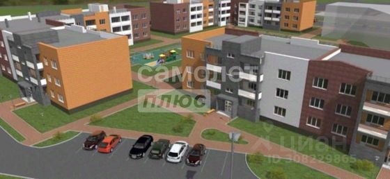 Продажа 1-комнатной квартиры 35,1 м², 3/3 этаж