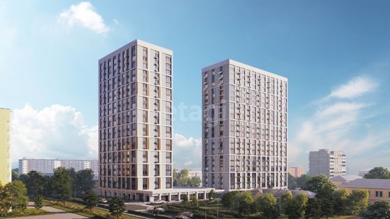 Продажа 1-комнатной квартиры 45,3 м², 8/24 этаж