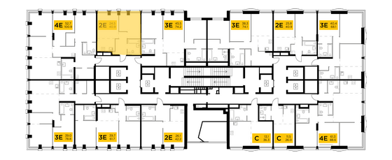 Продажа 2-комнатной квартиры 40,9 м², 17/33 этаж