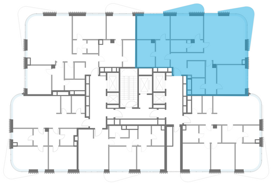 Продажа 3-комнатной квартиры 164,3 м², 11/14 этаж