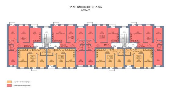 Продажа 3-комнатной квартиры 75 м², 1/4 этаж