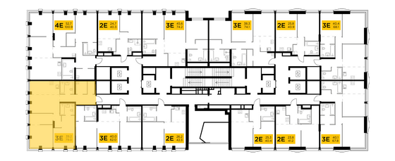 Продажа 3-комнатной квартиры 79 м², 24/33 этаж