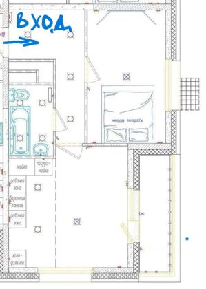 Продажа 2-комнатной квартиры 42,5 м², 8/23 этаж