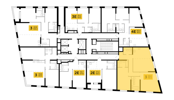 Продажа 3-комнатной квартиры 110,3 м², 17/29 этаж