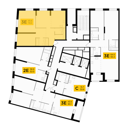 Продажа 3-комнатной квартиры 79,5 м², 18/30 этаж