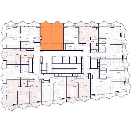 Продажа 1-комнатной квартиры 43 м², 16/23 этаж