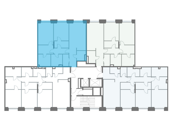 Продажа 3-комнатной квартиры 105,3 м², 7/7 этаж