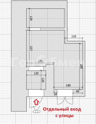 Продажа квартиры-студии 14 м², 1/5 этаж