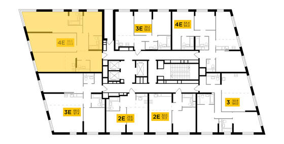 Продажа 4-комнатной квартиры 124,8 м², 20/29 этаж