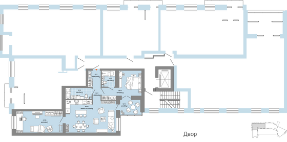 Продажа 3-комнатной квартиры 82 м², 6/7 этаж