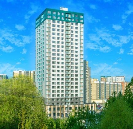 Продажа 1-комнатной квартиры 31,5 м², 3/25 этаж