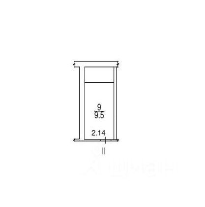 Продажа 1-комнатной квартиры 9,5 м², 2/15 этаж