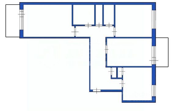 Продажа 3-комнатной квартиры 68,1 м², 1/2 этаж