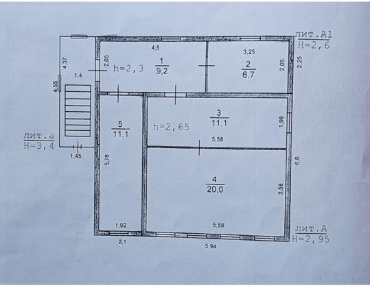 Продажа дома, 60 м², с участком 7,2 сотки