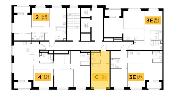 Продажа квартиры-студии 21,7 м², 11/12 этаж