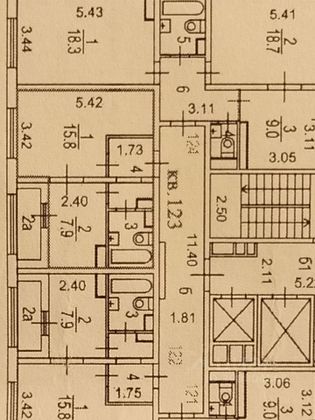 Продажа 1-комнатной квартиры 32,7 м², 16/19 этаж