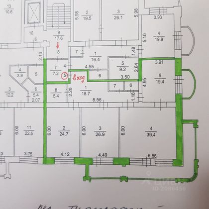 Продажа 3-комнатной квартиры 168,3 м², 3/7 этаж