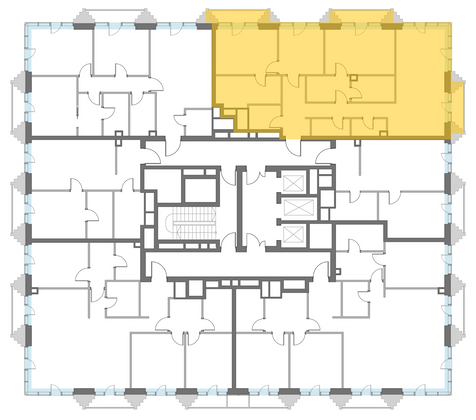 Продажа 2-комнатной квартиры 117,2 м², 6/14 этаж