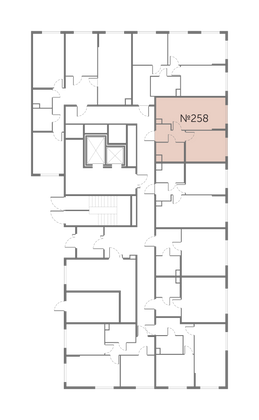 Продажа 1-комнатной квартиры 39,5 м², 1/10 этаж