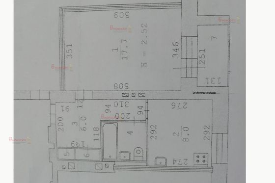 Продажа 1-комнатной квартиры 36 м², 2/10 этаж