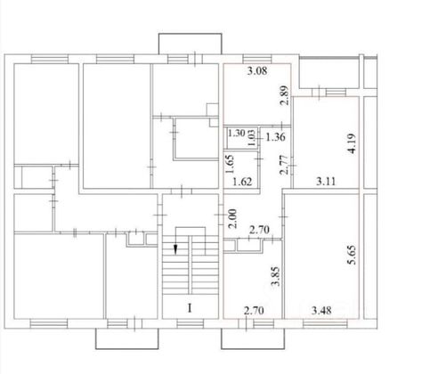Продажа 3-комнатной квартиры 64,2 м², 2/6 этаж