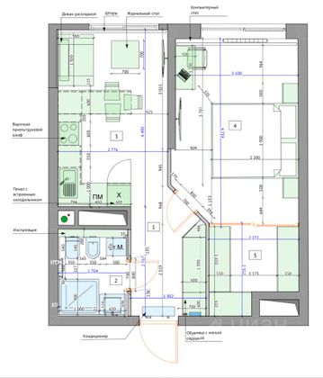 Продажа 1-комнатной квартиры 40 м², 5/18 этаж