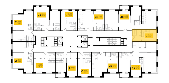 Продажа квартиры-студии 23,7 м², 23/24 этаж