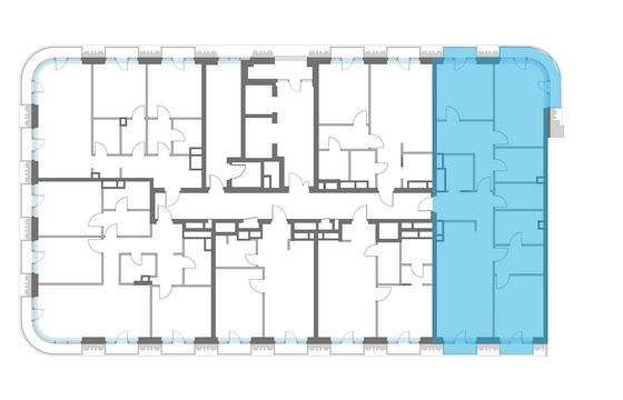 Продажа 3-комнатной квартиры 127,1 м², 7/14 этаж