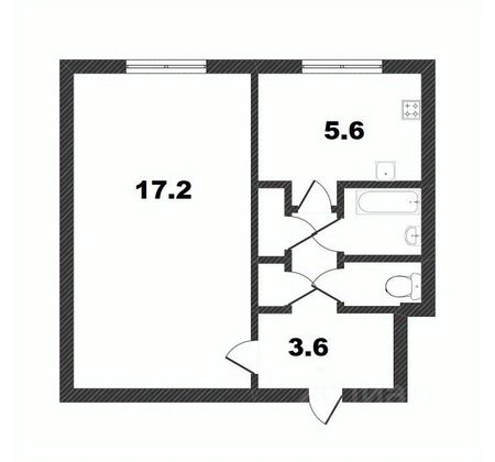 Продажа 1-комнатной квартиры 31 м², 9/9 этаж