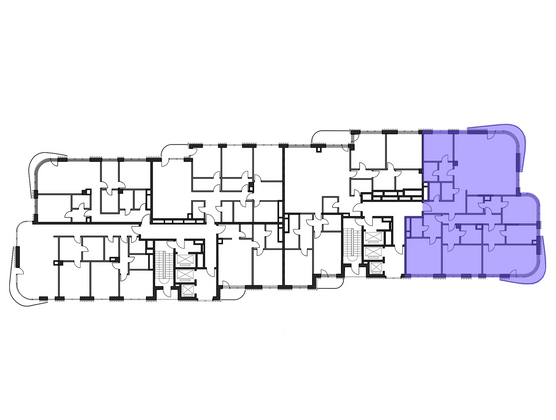 Продажа многокомнатной квартиры 251,3 м², 6/8 этаж