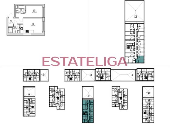 Продажа 1-комнатной квартиры 34,7 м², 15/21 этаж